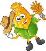 Corn mascot